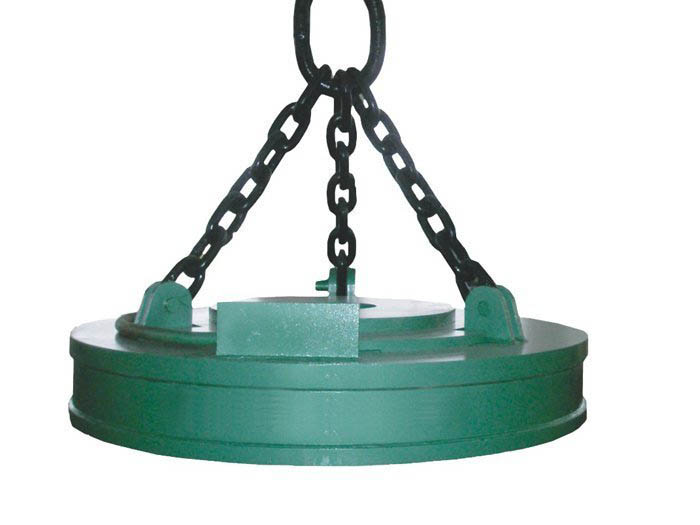 Precaucions d'ús de crane electromagnètic.jpg Precautions for use of electromagnetic crane.jpg