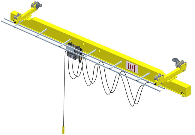 Suspensió de mànega de mànega simple Overhead Crane.jpg Single Girder Beam Suspension Overhead Crane.jpg