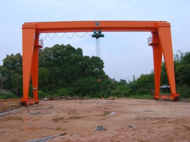 Llum Duty MH Type Hook Single Girder Gantry Crane
