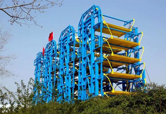 Sistema d'estacionament vertical